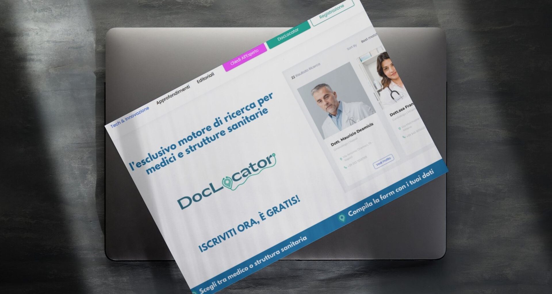 Piattaforma per medici